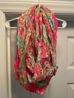 Lilly Pulitzer Pink Southern Charm Infinity scarf